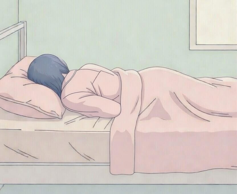 허리디스크 환자에게 좋지 않은 엎드려 자는 자세와 이로 인해 유발되는 허리 및 목 통증 증상