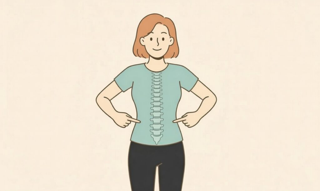 허리디스크 치료 후 바른 자세 유지와 척추 건강 회복을 위한 코어 근육 강화 및 척추 정렬의 중요성