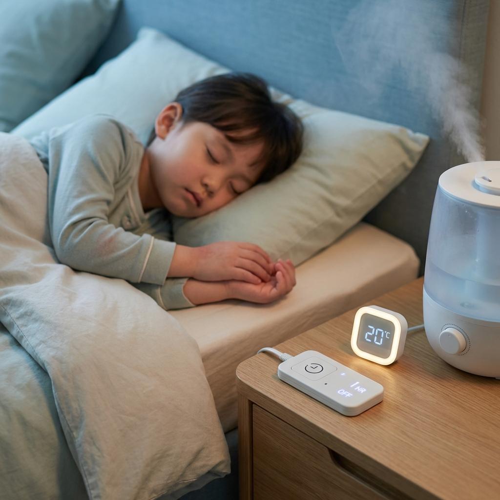 아토피 밤 가려움 완화를 위한 수면 온도 관리와 전기장판 타이머 사용 이미지